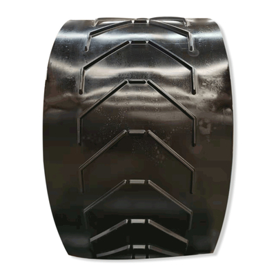 Black Nylon Chevron Conveyor Belt Abrasion Resistant Acid Alkali Resistant