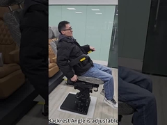 مقعد سائق القطار ذو ضبط مرن